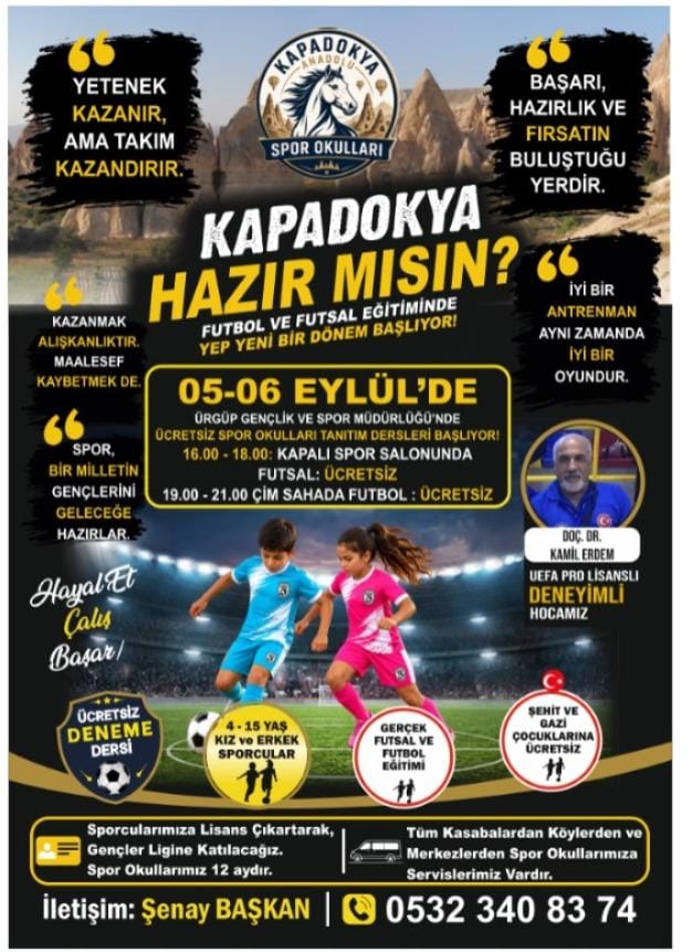 Kapadokya Anadolu Spor Okulları